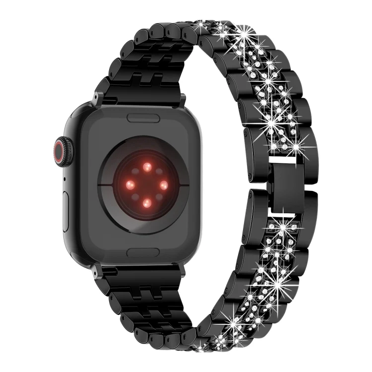 Strass Glitzer Armband für Apple Watch 49 - 44 mm