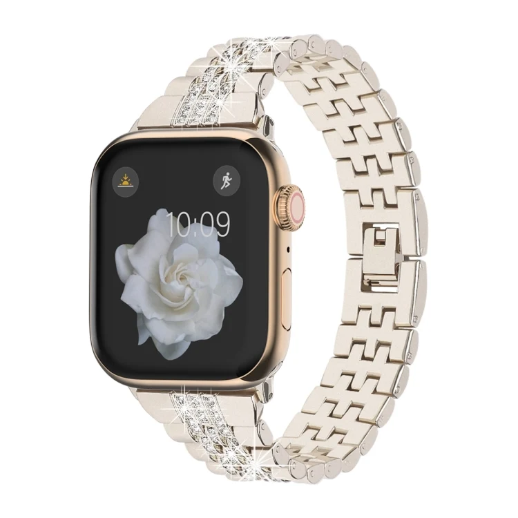 Strass Glitzer Armband für Apple Watch 49 - 44 mm
