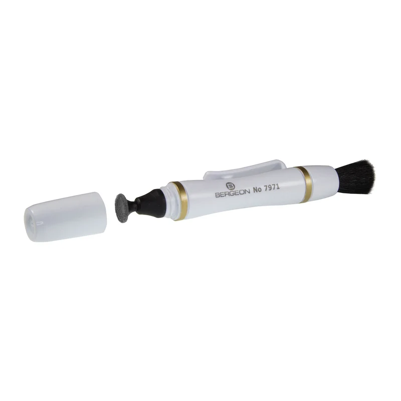 Bergeon 7971 Glass-Pen, groß, zum Reinigen von Uhrengläsern und Zifferblättern