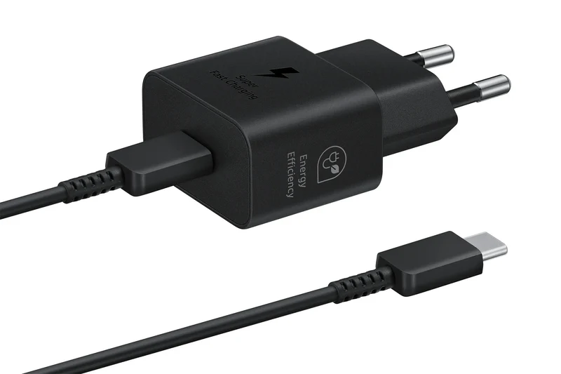 Samsung 25W USB-C Fast Adapter EP-T2510 mit Type-C Kable - Black