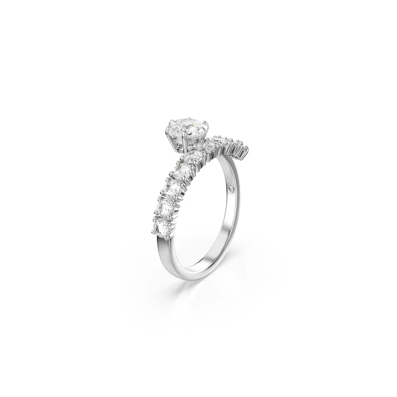 Swarovski Matrix Crash Silberfarbener Ring 5753573