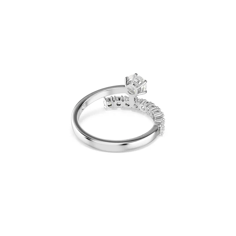 Swarovski Matrix Crash Silberfarbener Ring 5753573
