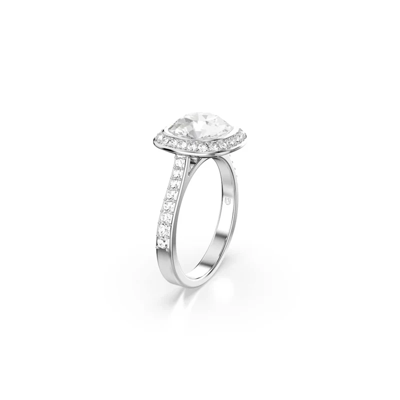 Swarovski Una Angelic Cushion Ring, silberfarben, 5758472