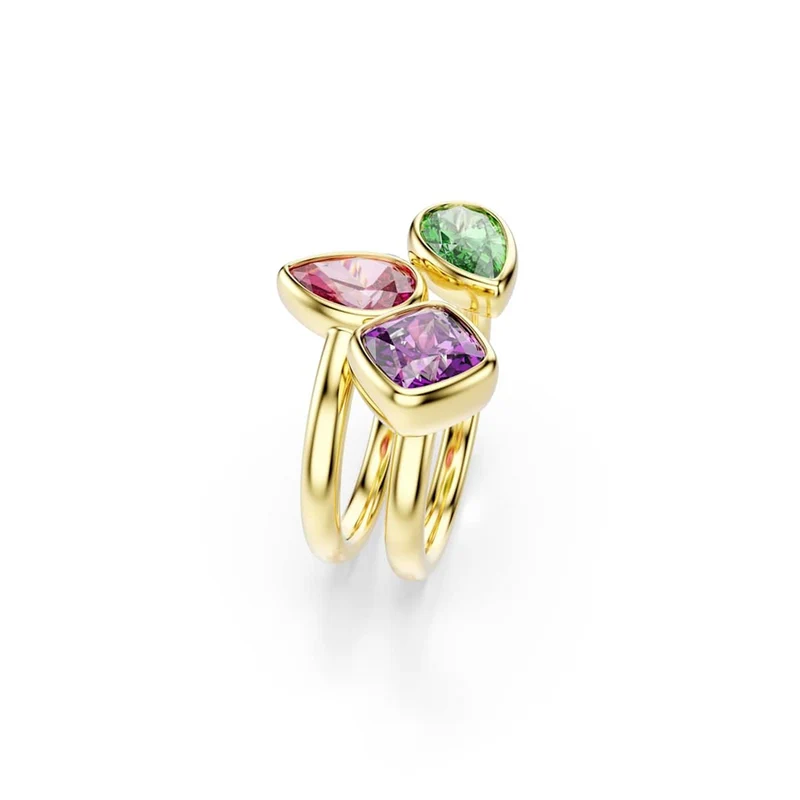Swarovski Imber Organic Goldfarbener Stapelring 5753277