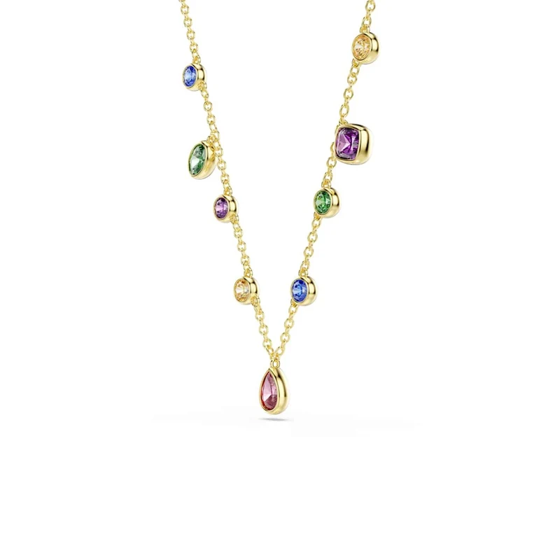Swarovski Imber Organic Gold-Tone Multicolour Halskette 5753274