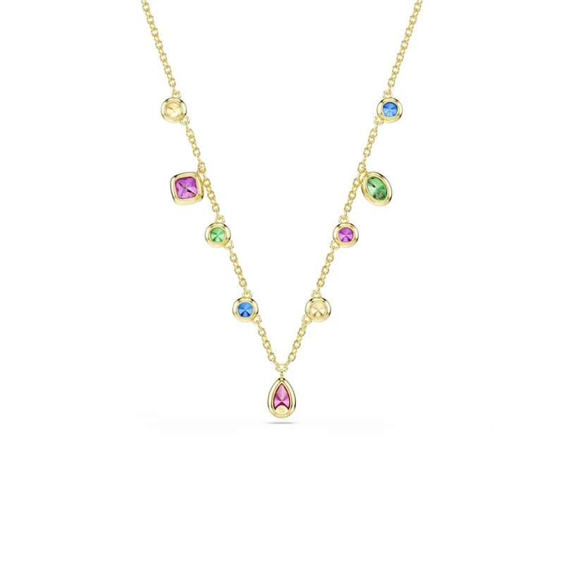 Swarovski Imber Organic Gold-Tone Multicolour Halskette 5753274