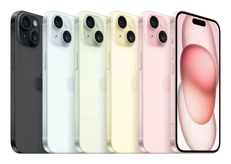 Apple iPhone 15 128 GB, 48 MP, Blau