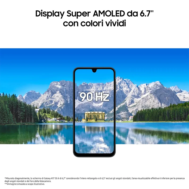 Samsung Galaxy A17 5G, 17 cm (6.7"), 8 GB, 256 GB, Grau