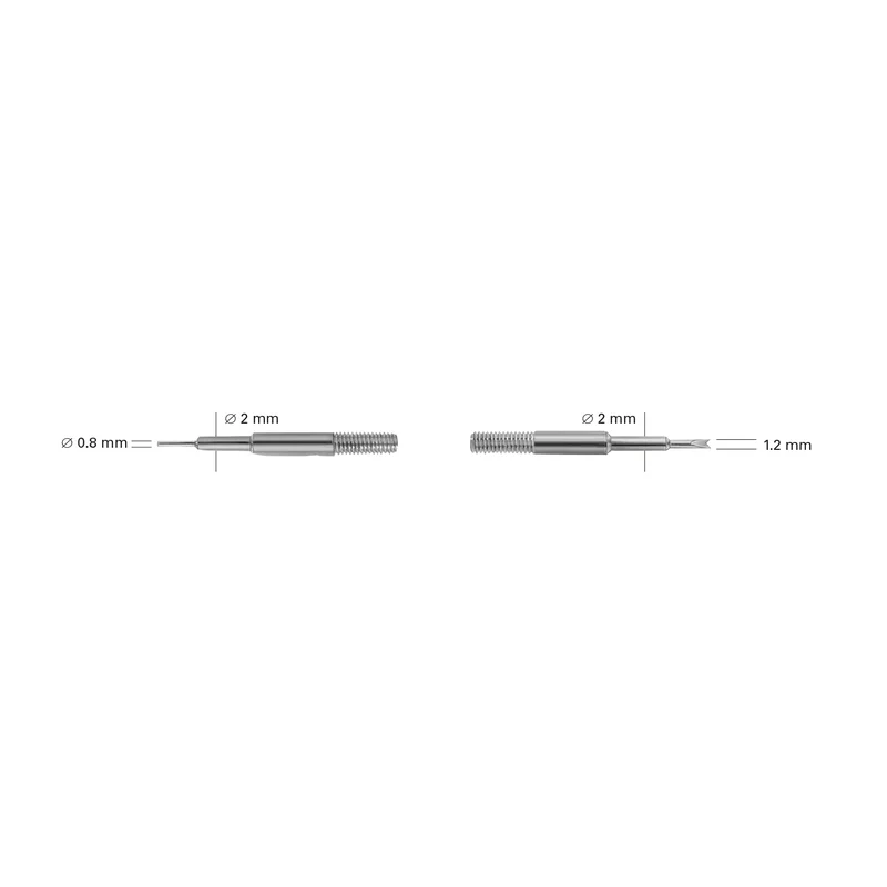 Bergeon Federstegwerkzeug 6767-, geeignet für Armbanduhren, Profi Uhrmacherwerkzeug, Länge: 145 mm, Dorn: 0,8 mm