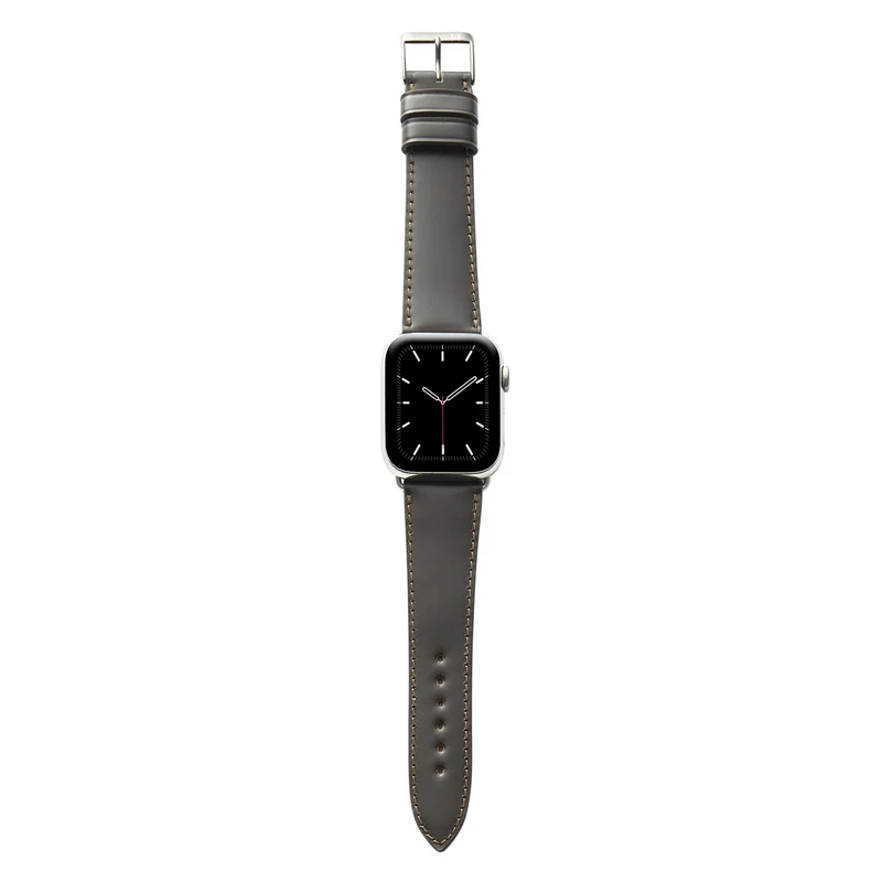 Apple Watch 1-9 Lederarmband aus Shell Cordovan "WINTERHUDE" – Mokka