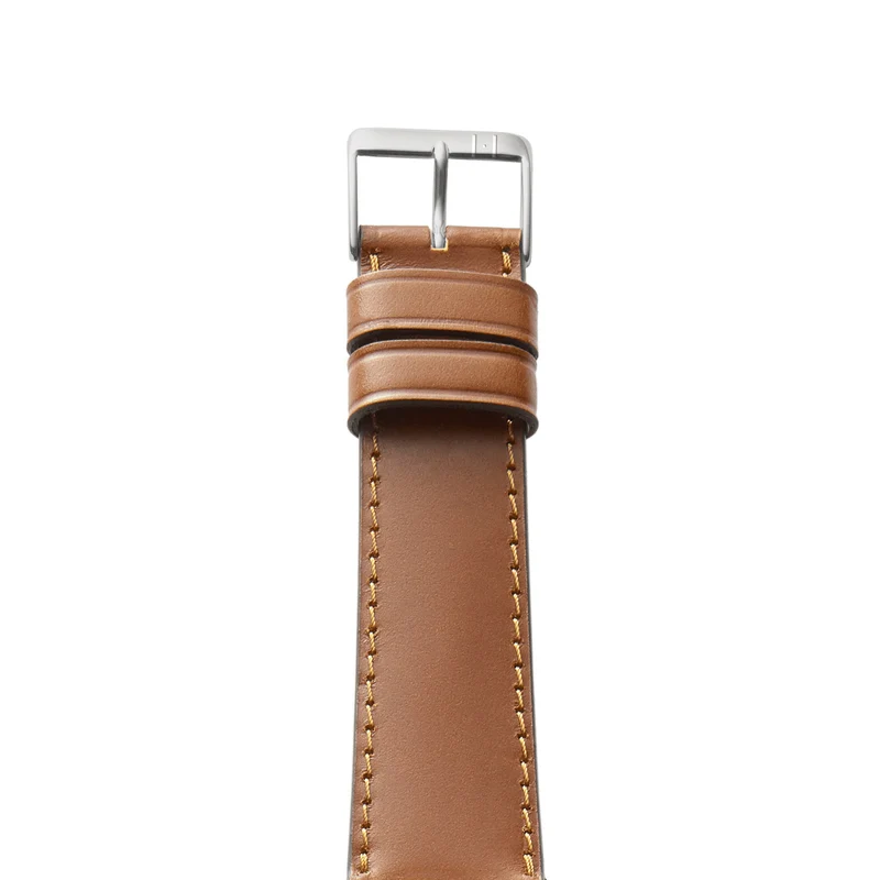 Apple Watch 1-9 Lederarmband aus Shell Cordovan "WINTERHUDE" – Cognac