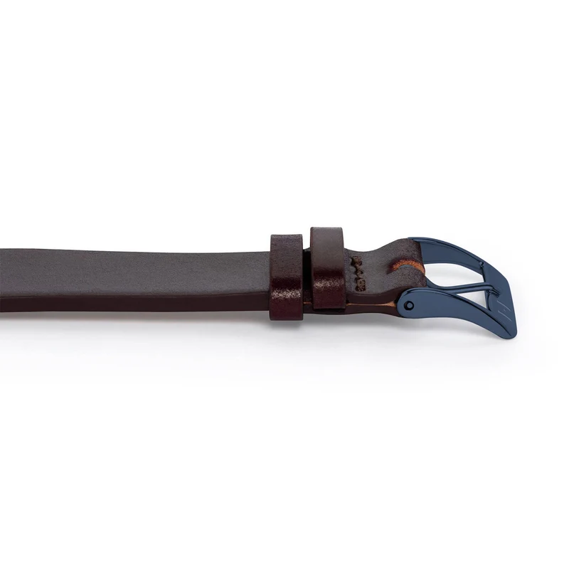 Apple Watch 1-9 Lederarmband aus Shell Cordovan "EPPENDORF" – Bordeaux