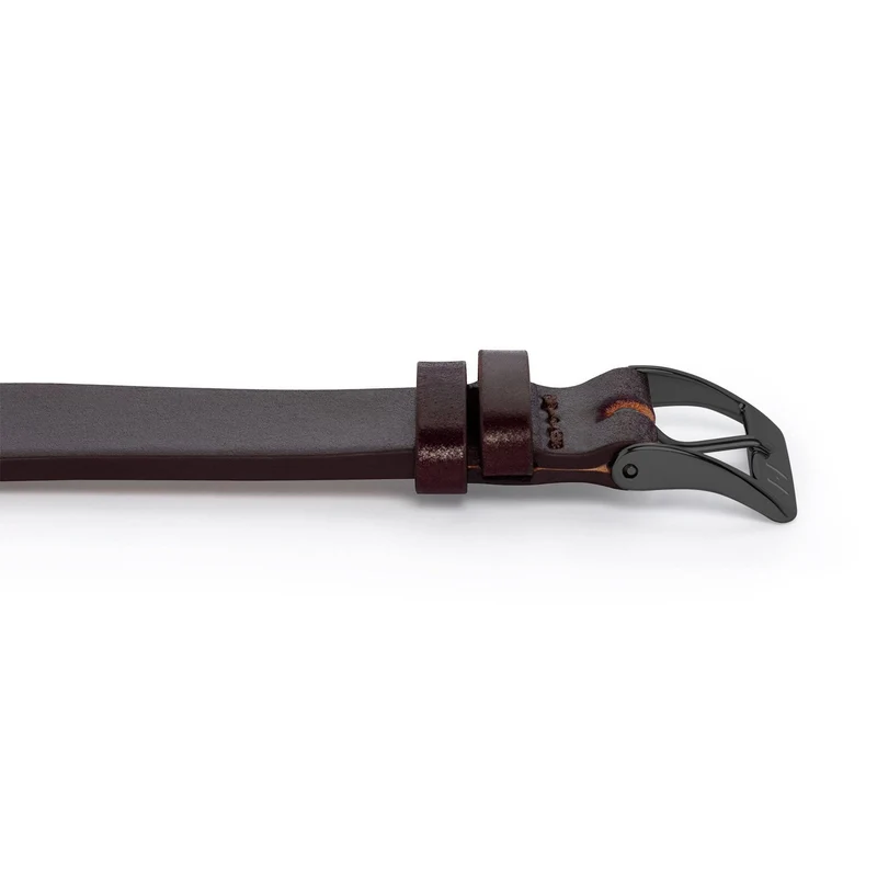 Apple Watch 1-9 Lederarmband aus Shell Cordovan "EPPENDORF" – Bordeaux