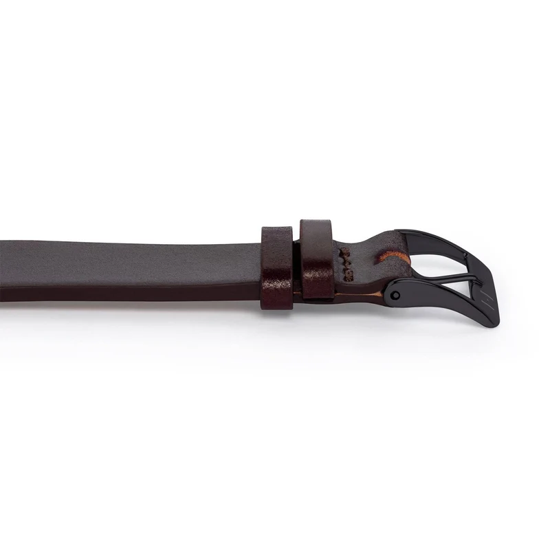 Apple Watch 1-9 Lederarmband aus Shell Cordovan "EPPENDORF" – Bordeaux