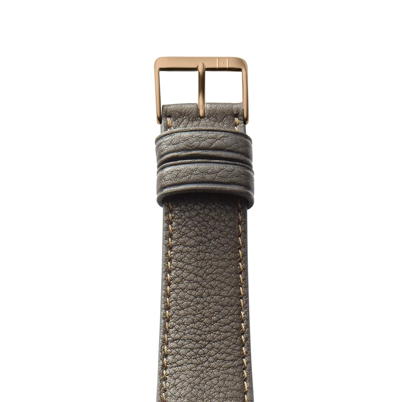 Apple Watch 1-9 Armband "EIMSBÜTTEL" (zertifiziertes Bioleder) – Mokka
