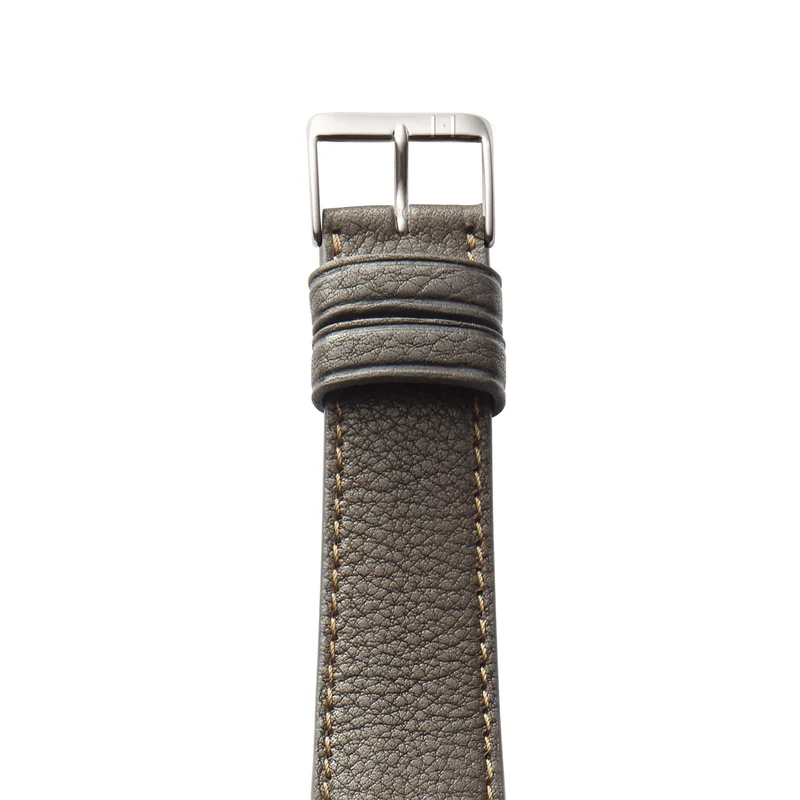 Apple Watch 1-9 Armband "EIMSBÜTTEL" (zertifiziertes Bioleder) – Mokka