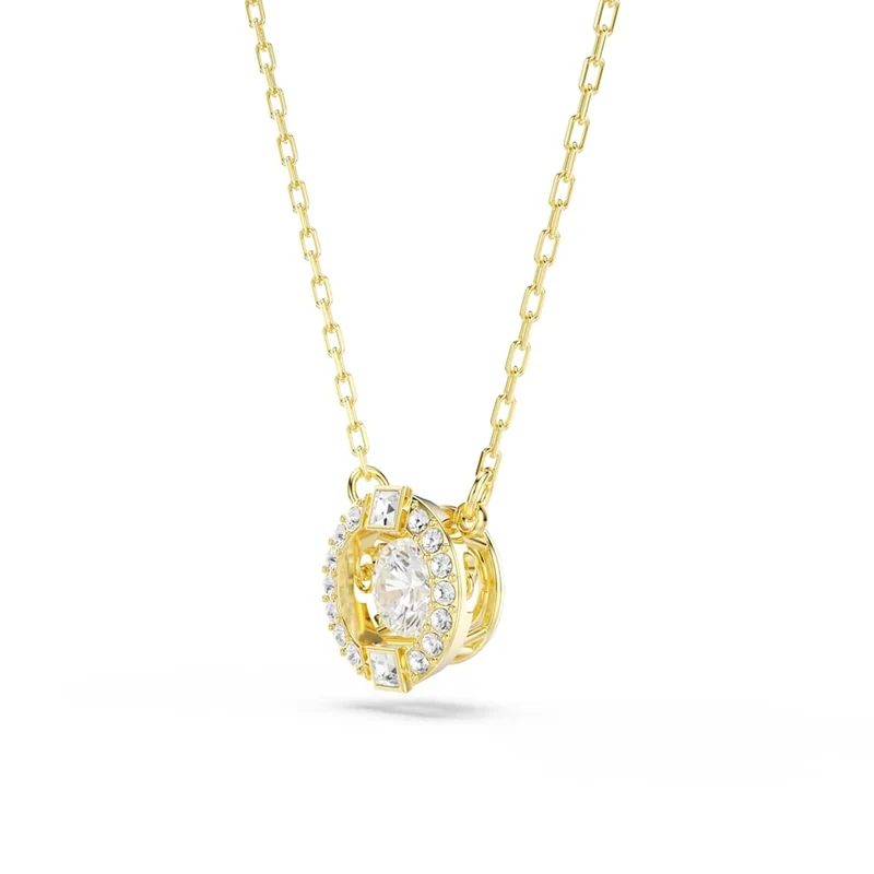 Swarovski Una Sparkling DC Goldfarbene Halskette 5758061