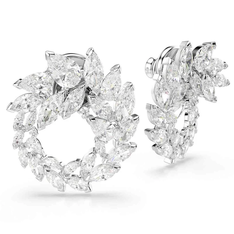 Swarovski Mesmera Glam Silberfarbene Creolen 5748008