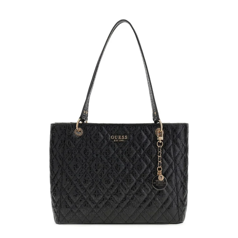 Guess Isemay Noel Black Tote Bag HWGG96-28250-BLA