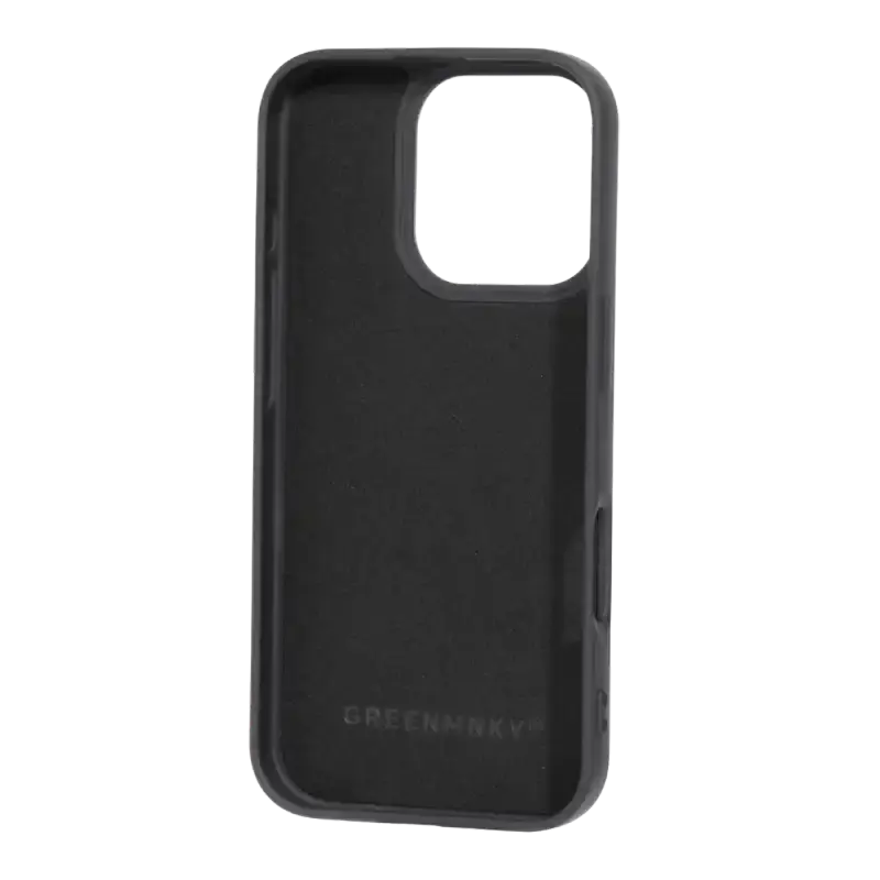 iPhone 14 Pro Max Hülle GREENMNKY, MagSafe kompatibel, Schwarz