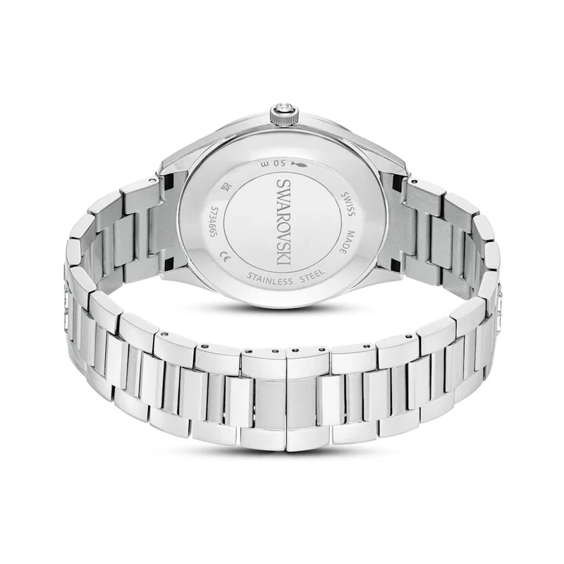 Swarovski Matrix Uhr aus silberfarbenem Stahl 5734665