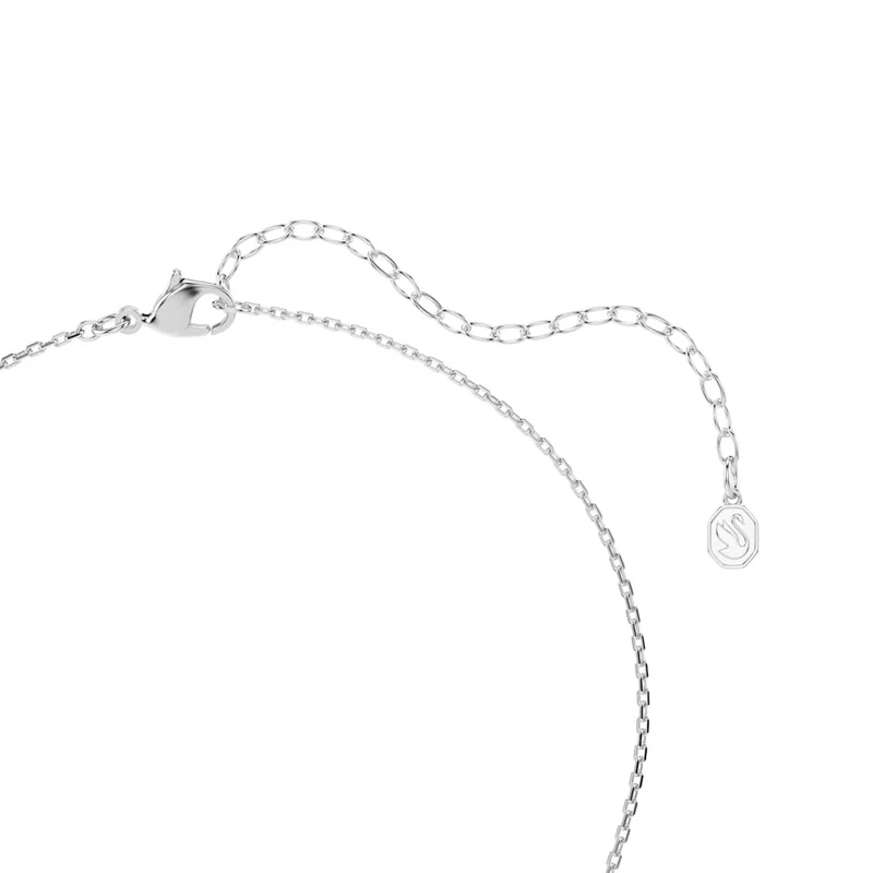 Swarovski Chroma Halskette in Silberoptik mit rosa Akzenten 5757789