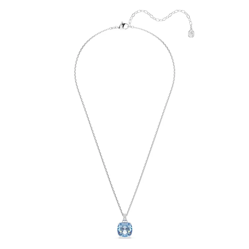 Swarovski Millenia Halskette in Silberoptik mit blauem Anhänger 5760057