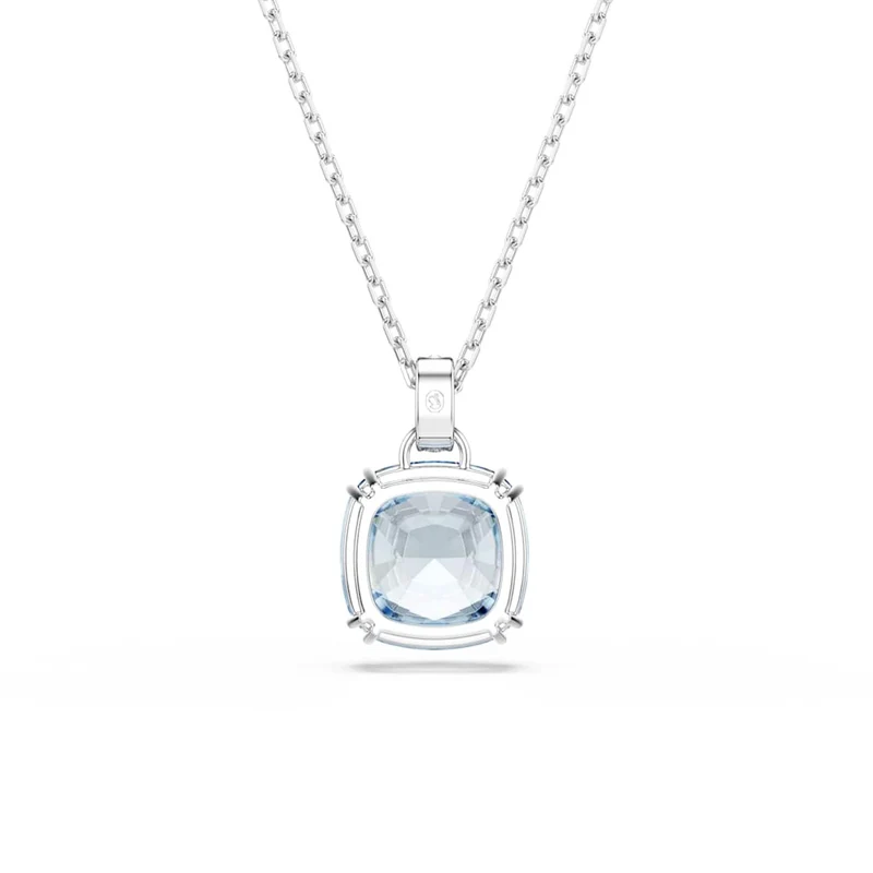 Swarovski Millenia Halskette in Silberoptik mit blauem Anhänger 5760057