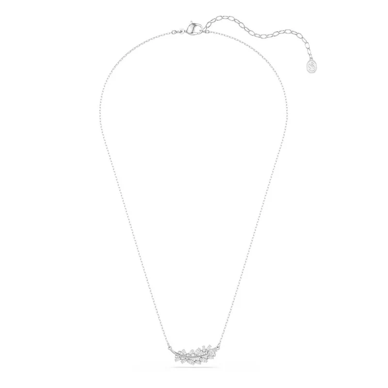 Swarovski Vienna Feather Halskette in Silberoptik 5756111