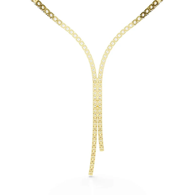 Swarovski Matrix Tennis Halskette in Goldoptik 5750601
