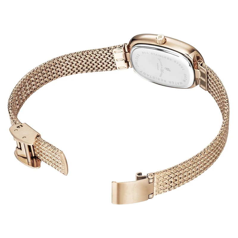 Jacques du Manoir Noblesse Rosegoldfarbene Damenarmbanduhr JWL05203