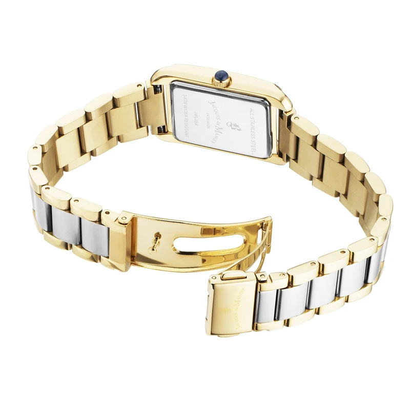 Jacques du Manoir Emily III Silber- und Goldfarbene Damenarmbanduhr JWL05803