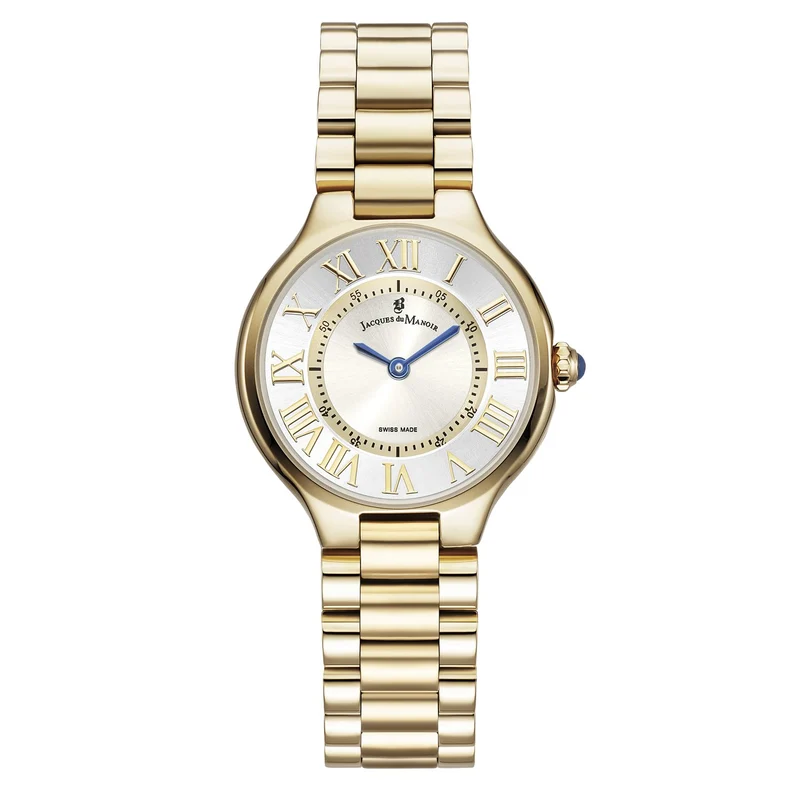 Jacques du Manoir Celine Goldfarbene Edelstahl Damenarmbanduhr JWL06004