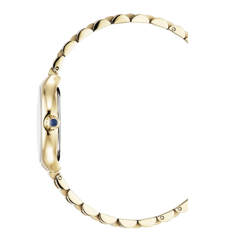 Jacques du Manoir Celine Goldfarbene Edelstahl Damenarmbanduhr JWL06004