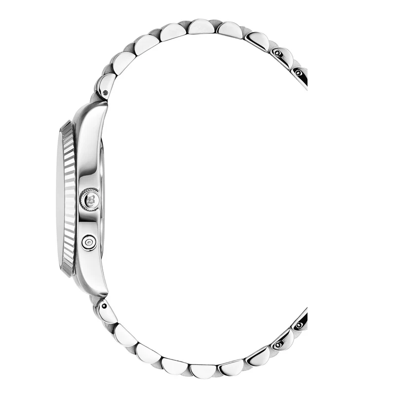 Jacques du Manoir Inspiration Multifunction Silberfarbene Edelstahl Unisex-Armbanduhr JWN06101