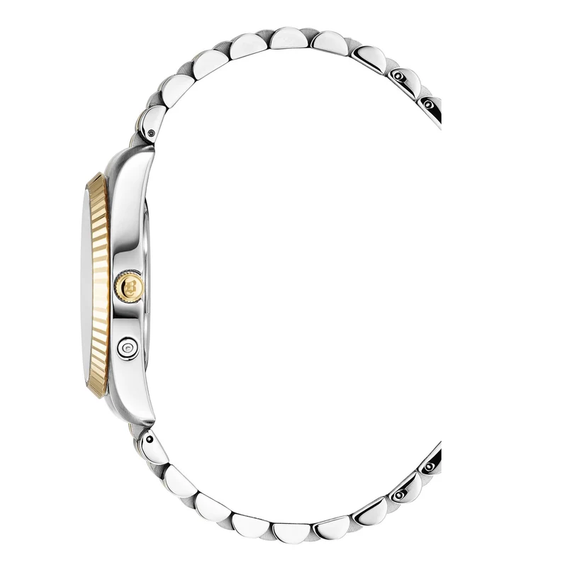 Jacques du Manoir Inspiration Multifunction Silber- und Goldfarbene Edelstahl Unisex-Armbanduhr JWN06102