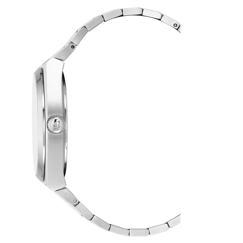 Jacques du Manoir Horizon Gents Multifunction Silberfarbene Edelstahl Herrenarmbanduhr JWN05702