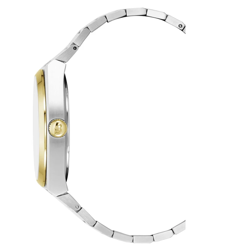 Jacques du Manoir Horizon Gents Multifunction Silber- und Goldfarbene Herrenarmbanduhr JWN05704