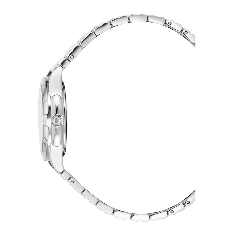 Jacques du Manoir Leonie Silberfarbene Damenarmbanduhr JWL05901