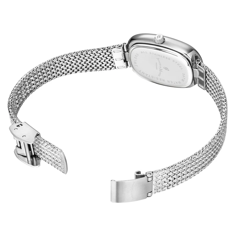 Jacques du Manoir Noblesse Silberfarbene Damenarmbanduhr JWL05201