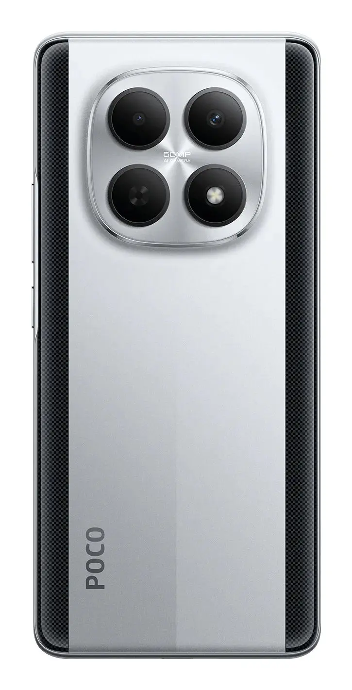 Xiaomi POCO M8 5G, 17,2 cm (6.77"), 2392 x 1080 Pixel, 8 GB, 256 GB, 50 MP, Silber