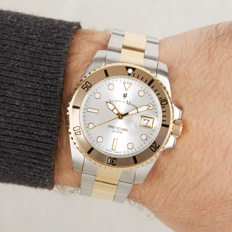 Jacques du Manoir Pro Scuba herren Uhr Mehrfarbig JWG02708