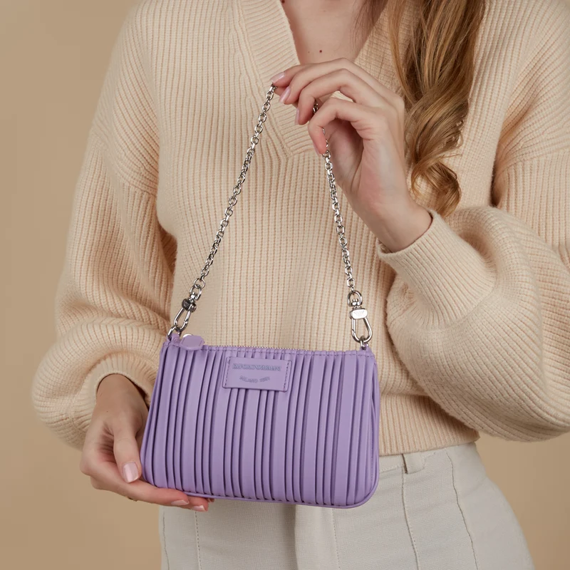 Emporio Armani damen Schultertasche Violett Y3H317-YWQ4E-80264