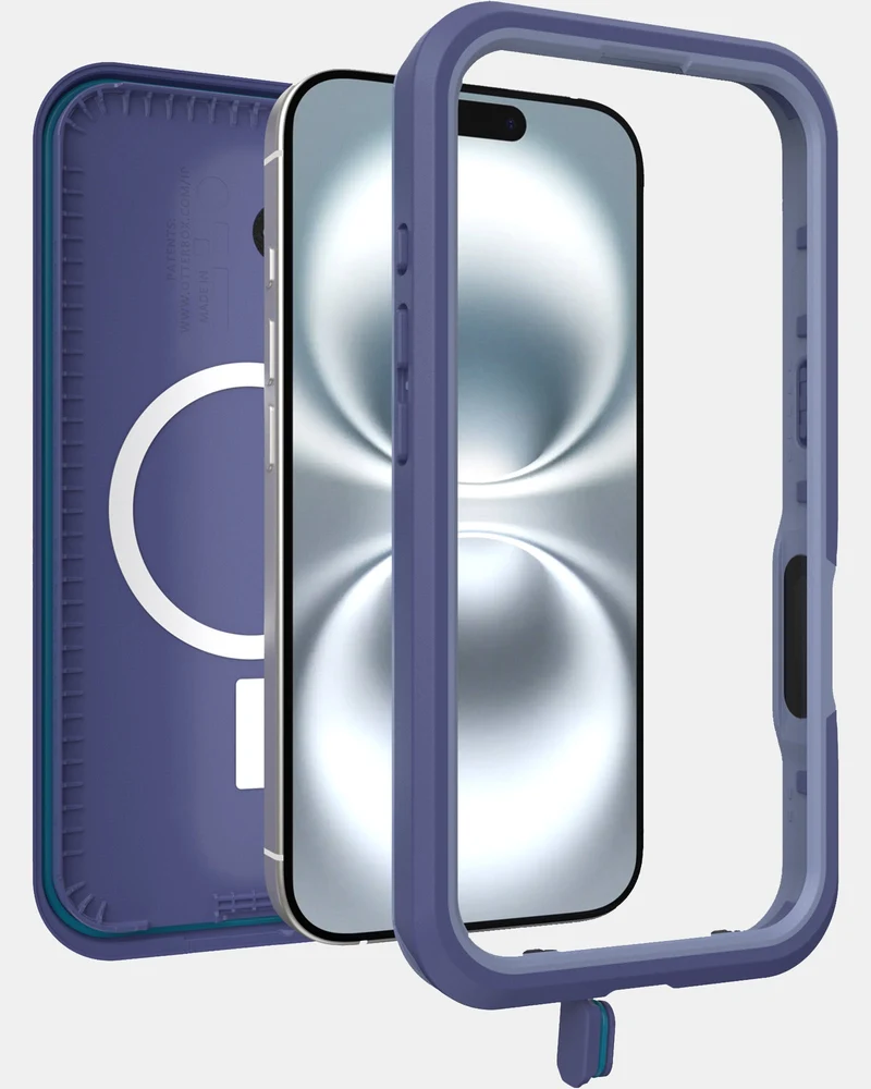 OtterBox Fre MagSafe Phone Case for iPhone 16 - Purple - Purple
