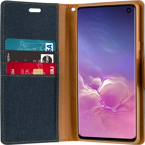 Goospery Canvas Diary For iPhone XR - Red