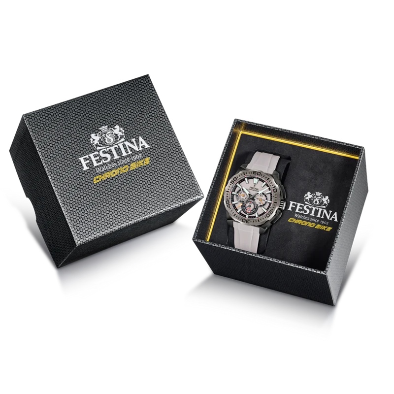 Festina Chrono Bike Braune Herrenuhr F20726/1