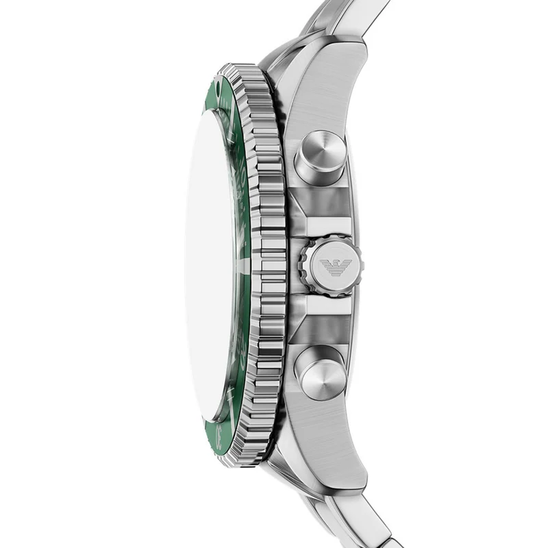 Emporio Armani World Explorer Solar Green Dial Watch AR11741
