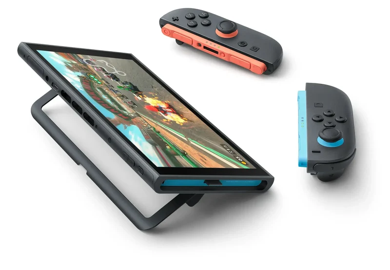 Nintendo Switch 2 + Mario Kart World, Analog / Digital, D-Pad, Schwarz