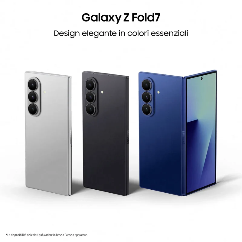 Samsung Galaxy Z Fold7, 20,3 cm (8"), 12 GB, 512 GB, 200 MP, Android 16.0, Silber
