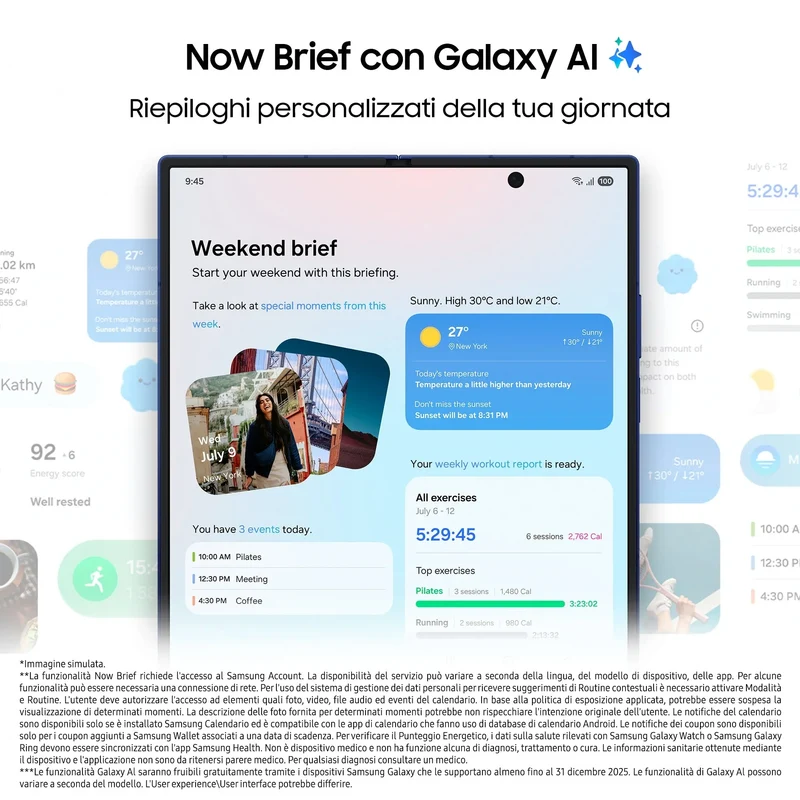 Samsung Galaxy Z Fold7, 20,3 cm (8"), 12 GB, 512 GB, 200 MP, Android 16.0, Silber